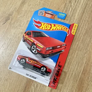Hot Wheels 2013 #184 HW Race DMC DeLorean rot - Bild 1 von 4