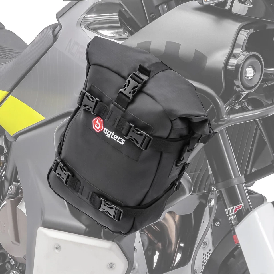 Crashbar bag for Triumph Tiger Explorer / XC / XR CB4 Bagtecs 10L blk Foto 1 de 4