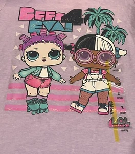 RETIRE HTF LOL Suprise Doll BFFs 4 Eva Girl Next Door Roller Sk8er Kids Shirt 6X - Picture 1 of 5