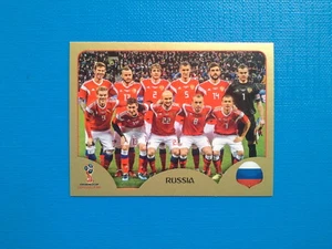 Figurine Panini World Cup Russia 2018 Gold n. 33 Team Russia - Imagen 1 de 1