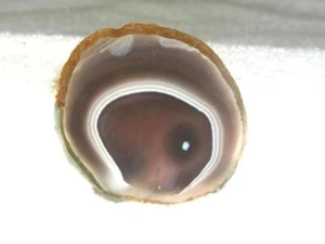 Botswana agate geode slice 1.75x2 inch r67 - Picture 1 of 1
