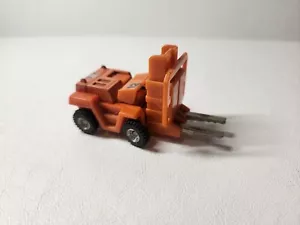 Authentic Original GoBots SPOONS Robot Forklift Complete MR-34 Tonka Bandai 1984 - Picture 1 of 11