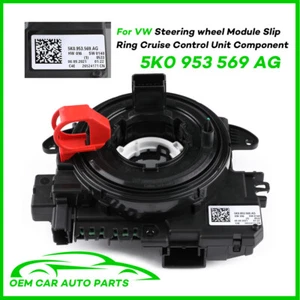 5K0953569AG Steering wheel Module Slip Ring Cruise Control Unit Component For VW - Picture 1 of 6