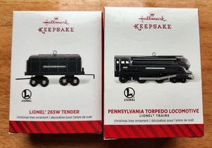 Hallmark Lionel Train, Pennsylvania Torpedo Lokomotive & 265W Tender 2014 Neu in OVP - Bild 1 von 2