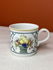 Villeroy & Boch “Basket” Pattern Coffee Cup/Mug Germany
