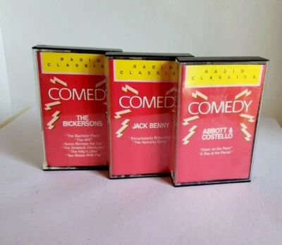 Radio Classics Cassette Tapes (3) Comedy Tapes - Image 1 of 4