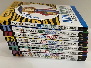Judy Moody 8 Book Set by Megan McDonald (1-8) - Ages 6-12- Paperback VGC! - Picture 1 of 4