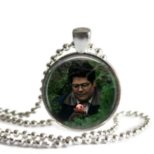 Guillermo What We Do In The Shadows 1 Inch Silver Plated Pendant Necklace - Picture 1 of 5