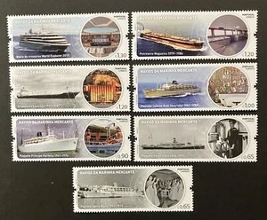 Portugal 2024 - Merchant Navy Ships stamps set MNH - Picture 1 of 1