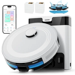 Lefant Robot Aspirapolvere Lavapavimenti Svuotamento Automatico Polvere 2,4G/5G - Imagen 1 de 13