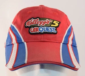 Kellogg's CarQuest Mark Martin Cap Red White Blue Nascar Chase Authentics No. 5 - Picture 1 of 12