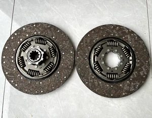 FIT FOR MAN VOLVO RENAULT TRUCK DOUBLE CLUTCH DISC PLATE 400*10T*51mm - Picture 1 of 24