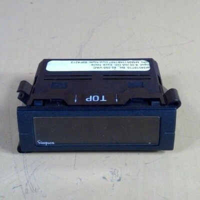 Simpson M24510710 Meter 92F4213 B/L, 85-250 VAC                      2D - Image 1 of 4