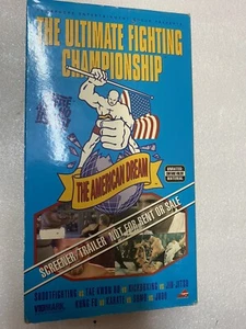 Ultimate Fighting Championship III - The American Dream VHS Rare Promo Screener - Picture 1 of 1