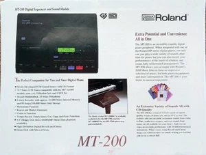 Original Roland Color Brochure for MT-200 Digital Sequencer and Sound Module. - Picture 1 of 1