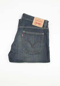 Jeans 392 Levis 514 slim dritto blu scuro taglia 32/32 - Foto 1 di 7