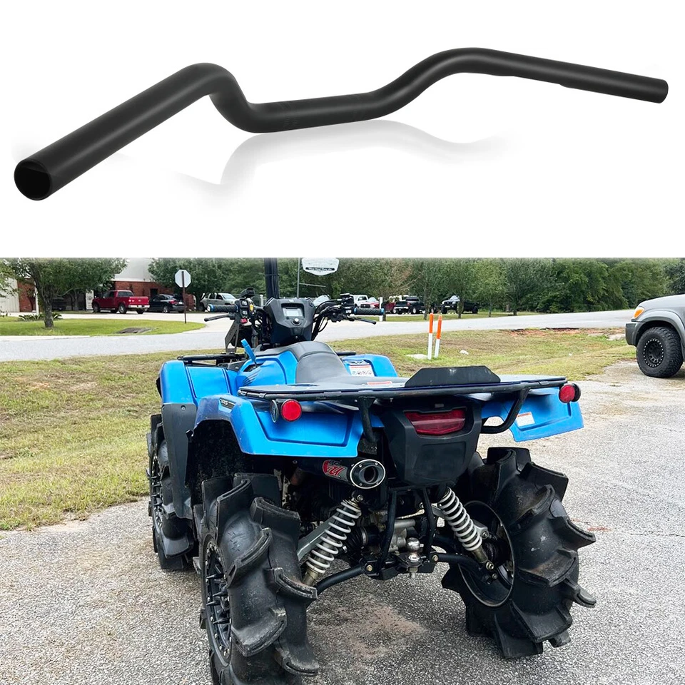 Черный руль мотоцикла 7/8 дюйма для Honda Rancher 350 400 420 - Изображение 1 из 4