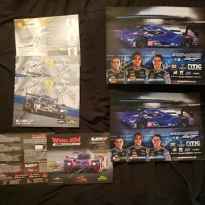 Spirit of Daytona Racing & Mustang Sampling Autographed Racing Photoes  ๐ READ! - Picture 1 of 7