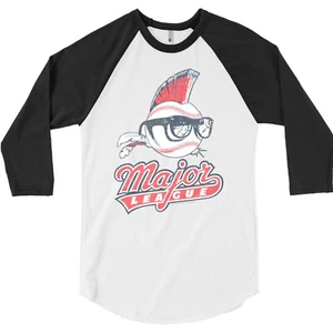 Major League T-shirt Vintage 80's Baseball Movie Mens Funny Baseball Graphic Tee - Picture 1 of 3