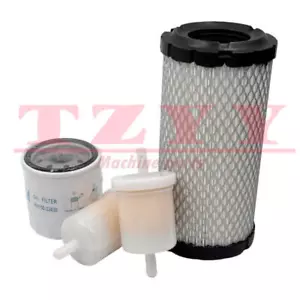FOR KUBOTA ENGINE OIL FUEL & AIR FILTER KIT BX1870 BX2370 - Bild 1 von 6