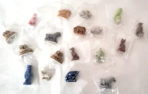 Lot Of 18 Wade Whimsies Red Rose Tea Mini Miniatures Figures NIP Bunny Turtle - Picture 1 of 6