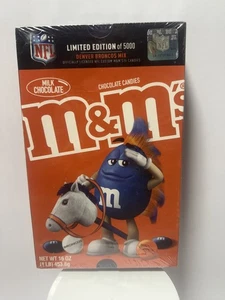 NFL Broncos Country 1/18 Limited Edition M&M's Candy Milk Chocolate Candy RAR - Bild 1 von 7