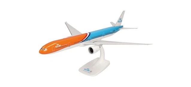 Herpa Snapfit 614511-1/125 Klm Boeing 777-300ER" Naranja Pride " - Ph-Bva - - Imagen 1 de 1