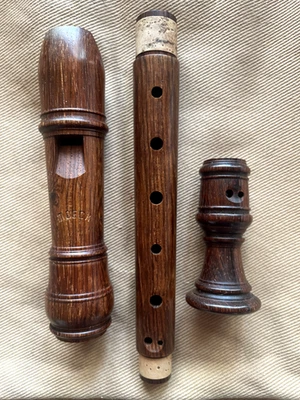 Moeck Blockflöte Rottenburgh  Sopran Bubinga - Bild 1 von 3