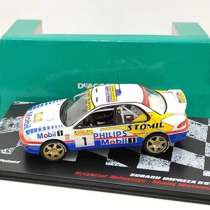 DEA 1:43 Subaru Rally Poland 1997 Impreza 555 Alloy Car Model - Picture 1 of 16