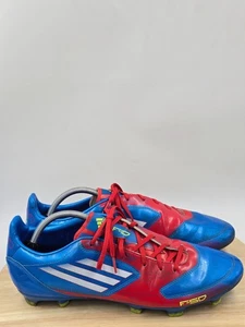 Adidas F10 TRX FG Soccer Cleats Men's size 12.5 Blue/Red V24792 - Picture 1 of 8
