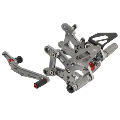 Repose pieds commandes reculées gris pour Honda CBR 1000 RR-R SP 2021 - 2025' - Photo 1/4