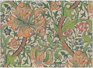 Ekelund Tischsets (2x Set) William Morris Golden Lily 35x48 cm Baumwolle - Bild 1 von 2