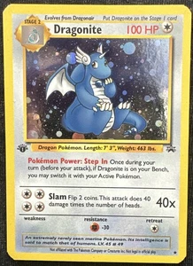 Custom Blue Dragonite 1st Edition Promo Set 4/62 Holo - Picture 1 of 7