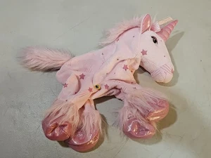 Peluche Build a Bear Unicornio Estrella Fugaz Rosa 12” NUEVO SIN RELLENO  - Imagen 1 de 5
