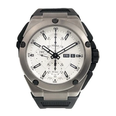 IWC Ingenieur Chrono Titanium Silver Dial 45mm Automatic Men's Watch IW386501 - Image 1 of 4