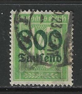 Deutschland 1923 800 Tausend Mark auf 10 Pf. inflationsausgabe gebraucht - Bild 1 von 1