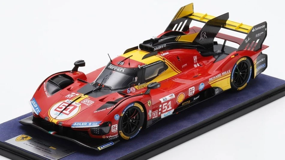 LOOKSMART LS18LM049 FERRARI 499P N.51 3rd LE MANS 2024 PIER GUIDI-CALADO-GIOVINA - Immagine 1 di 1