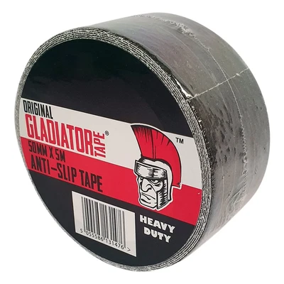Anti Slip Tape Black Non Slip High Grip Adhesive Safety Flooring Sticky Backed - Image 1 of 4