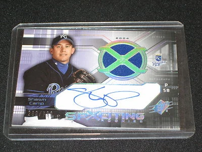 SHAWN CAMP SIGNED AUTOGRAPHED CERTIFIED AUTHENTIC JERSEY ROOKIE CARD 289/799 - Image 1 of 2