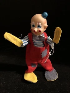 VINTAGE 1960s WIREFRAME PIXIE CLOWN BLACK TOP #2 MADE IN JAPAN - Picture 1 of 3