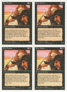 MTG Erg Raiders x4 4th Fourth Edition Common NM/LP Playset - Bild 1 von 1