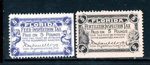 US State of Florida - Feed Tax Stamps - 5 Pounds - MH-NG (30-C251) - Picture 1 of 1