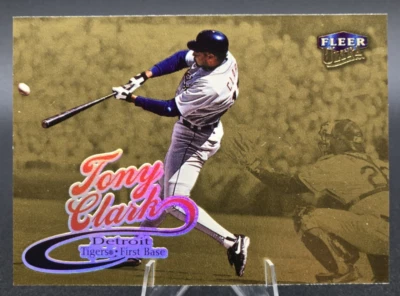 Fleer Ultra Gold Medallion 1999 Tony Clark #185G Tigers Foto 1 de 3