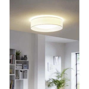 Plafoniera a Led 12W in Tessuto Bianco Circolare GL0981 - Picture 1 of 2