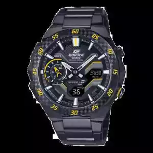 Casio Edifice Windflow ECB-2200RC-1A9 Solar Edelstahl schwarz Mobile Link - Bild 1 von 4
