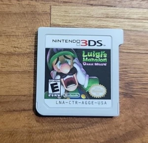 Luigi’s Mansion: Dark Moon Nintendo 3DS Authentic Game Cartridge Only Tested - Picture 1 of 1