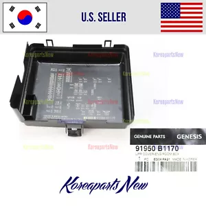 Upper Cover Fuse Box Engine 91950B1170 ⭐GENUINE⭐ Genesis Sedan 2015-2016 - Picture 1 of 2