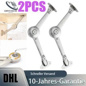 Klappenhalter Klappenbeschlag Klappscharnier Klappenschere für Kleiderschrank - Bild 1 von 17