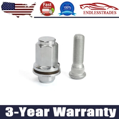 2X90942-01058 Para Toyota Cromo Corolla Camry Lexus GX460 Taco de Rueda + Tuerca Foto 1 de 4