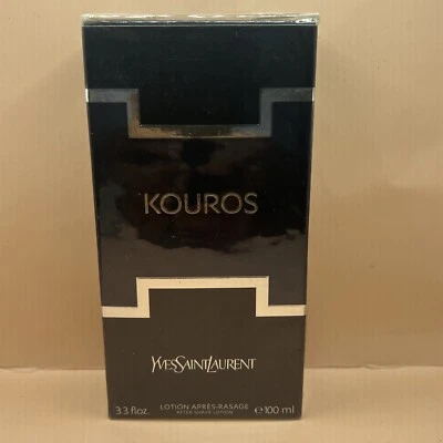Yves Saint Laurent Kouros After Shave Lotion 3.3 FL. OZ. Sealed Box. RARE - Image 1 of 4